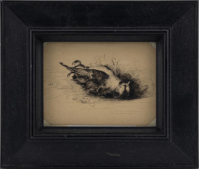 Karl Nordström, tuschteckning.