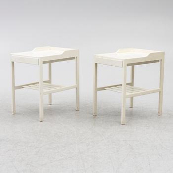 Bertil Fridhagen, bedside tables, a pair, Bodafors, 1960s.