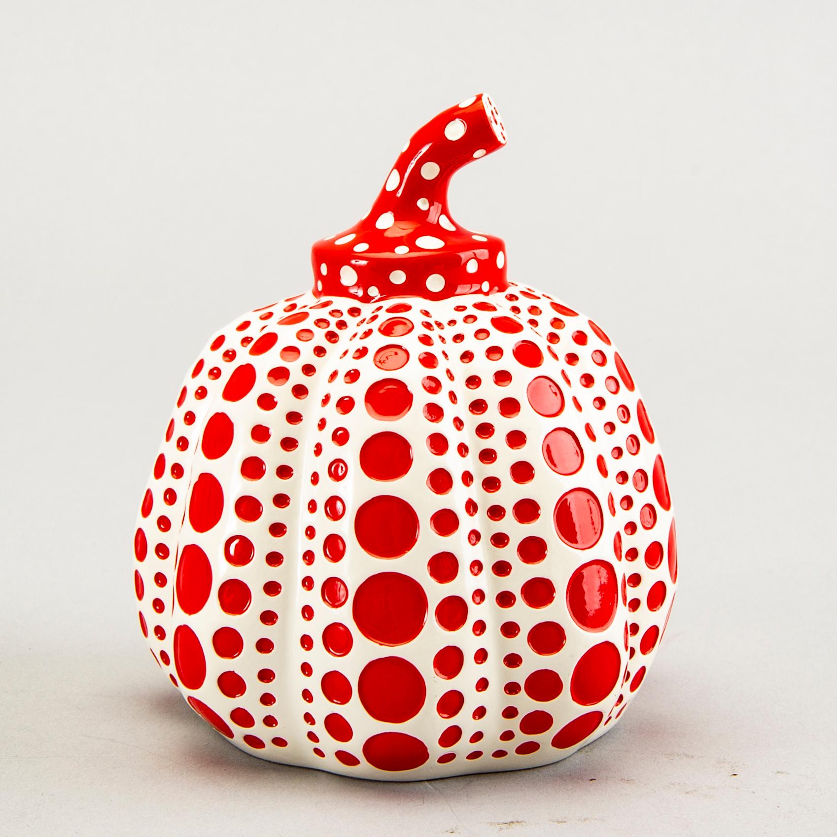 Yayoi Kusama, efter, objekt/multipel, "Pumpkin", utgiven av Benesse Holdings Inc., Naoshima, Japan, 2013.