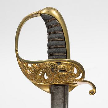 A Swedish officer's sabre 1859 pattern.