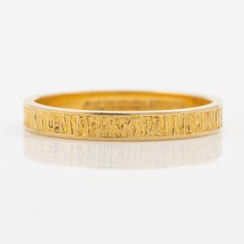 Lapponia, ring 18K gold, Finland 1978.