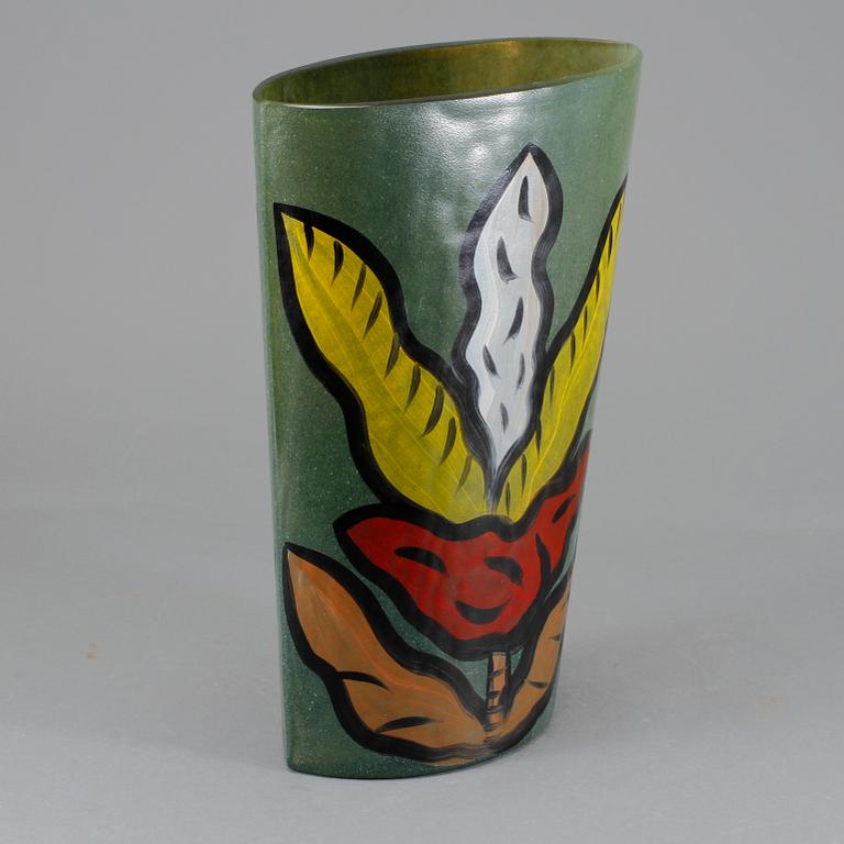 VAS, glas, Ulrica Hydman-Vallien, Kosta Boda, 1900-talets slut.