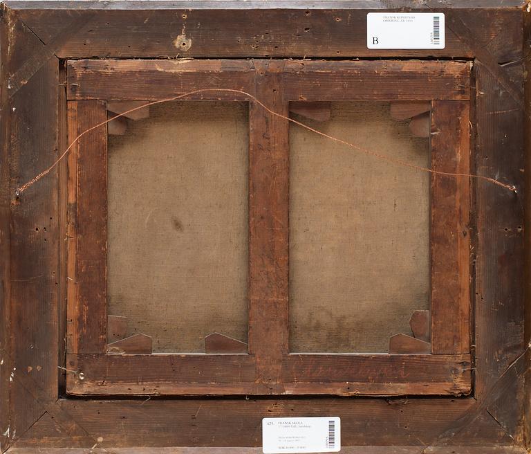 OKÄND KONSTNÄR, olja på duk, fransk skola, 1700/1800-tal.