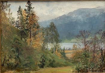 Carl Johansson, Autumn by Åreskutan.