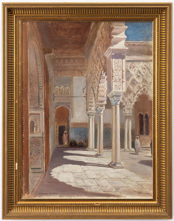Frans Wilhelm Odelmark, "Alcázar, Seville".