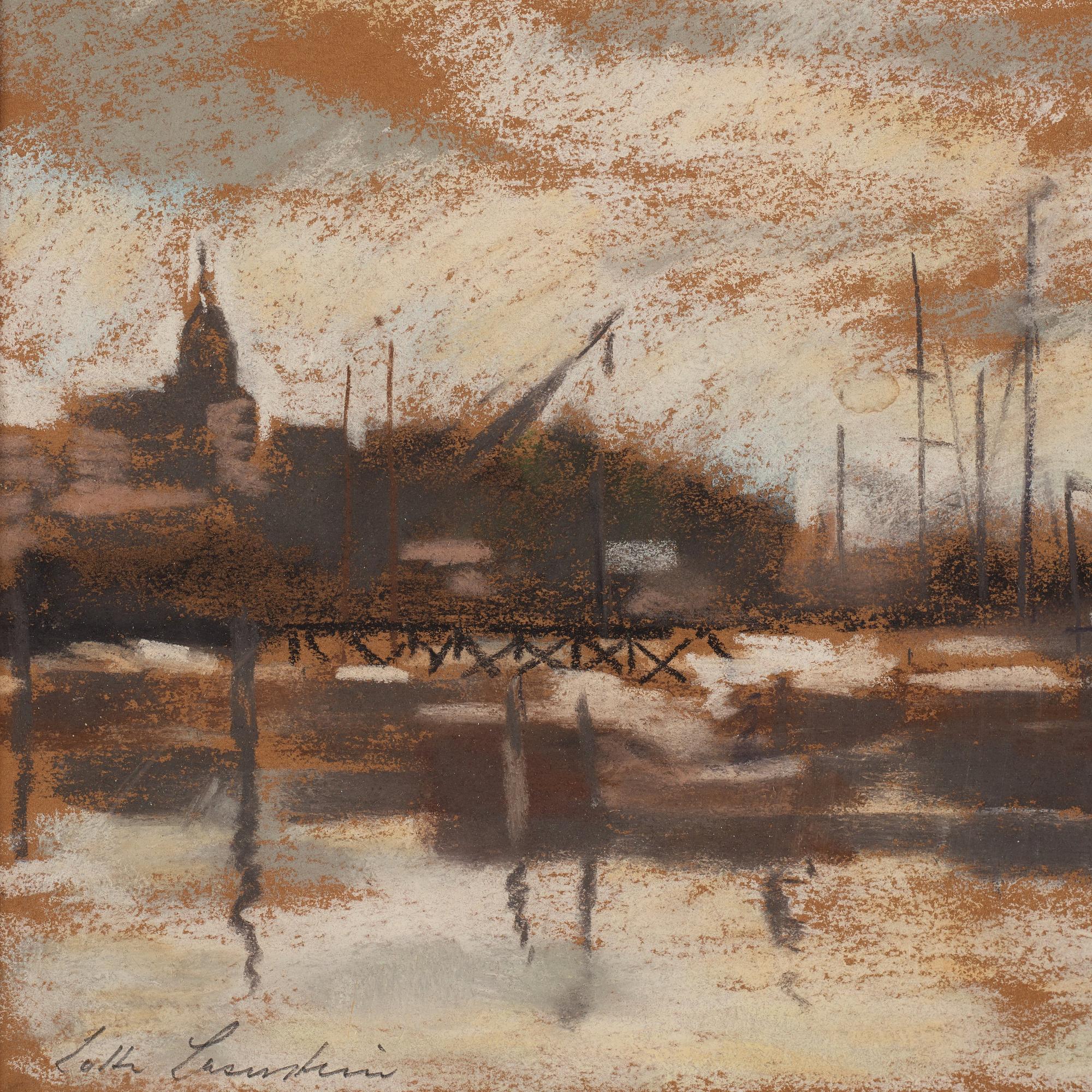 Lotte Laserstein, City view.