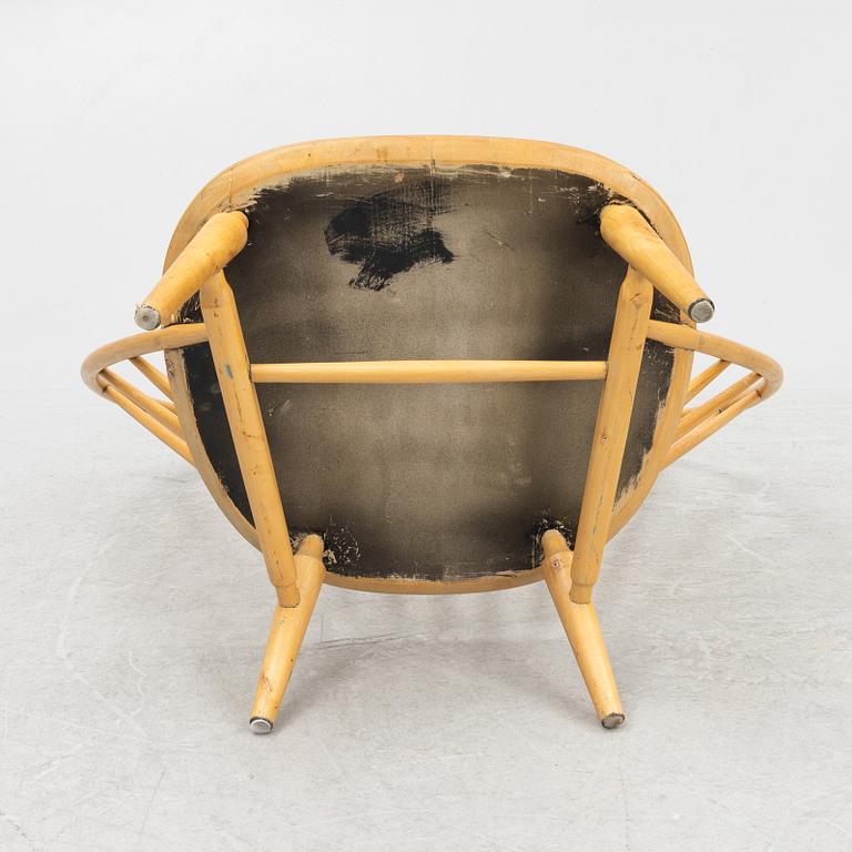 Sven Engström & Gunnar Myrstrand, fåtölj, "Bågen", Nässjö Stolfabrik, 1900-talets mitt.