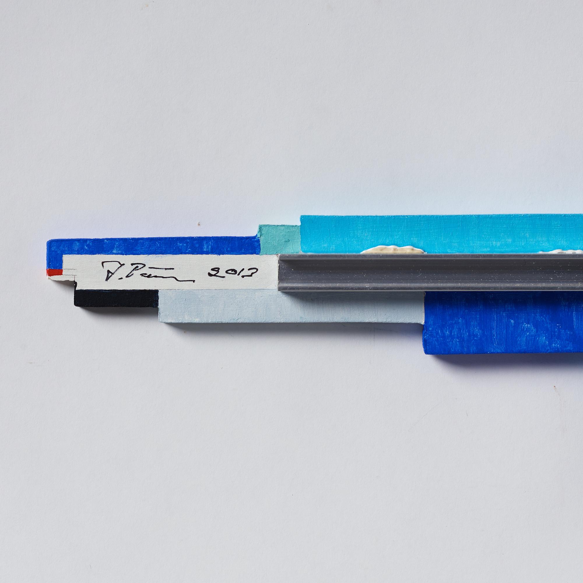 Ilkka Pärni, relief, sculpture, tepera on wood, signed and dated 2013.