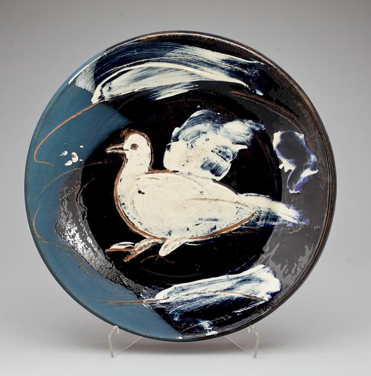 HERTA HILLFON, fat, lergods, sign o dat 1993.