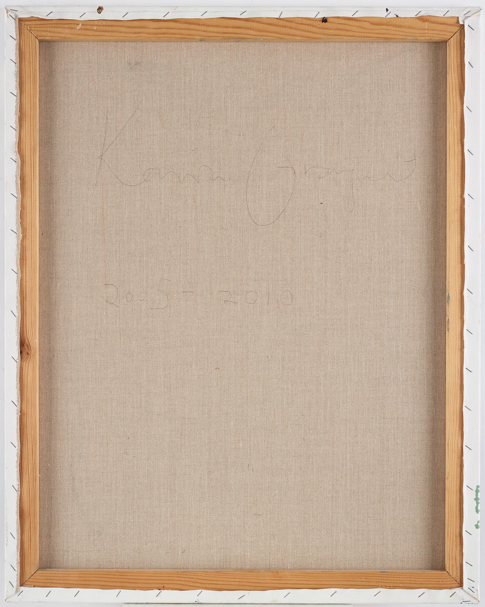 Karin Granqvist, oil on canvas, signed and dated 2005 - 2010 on verso.