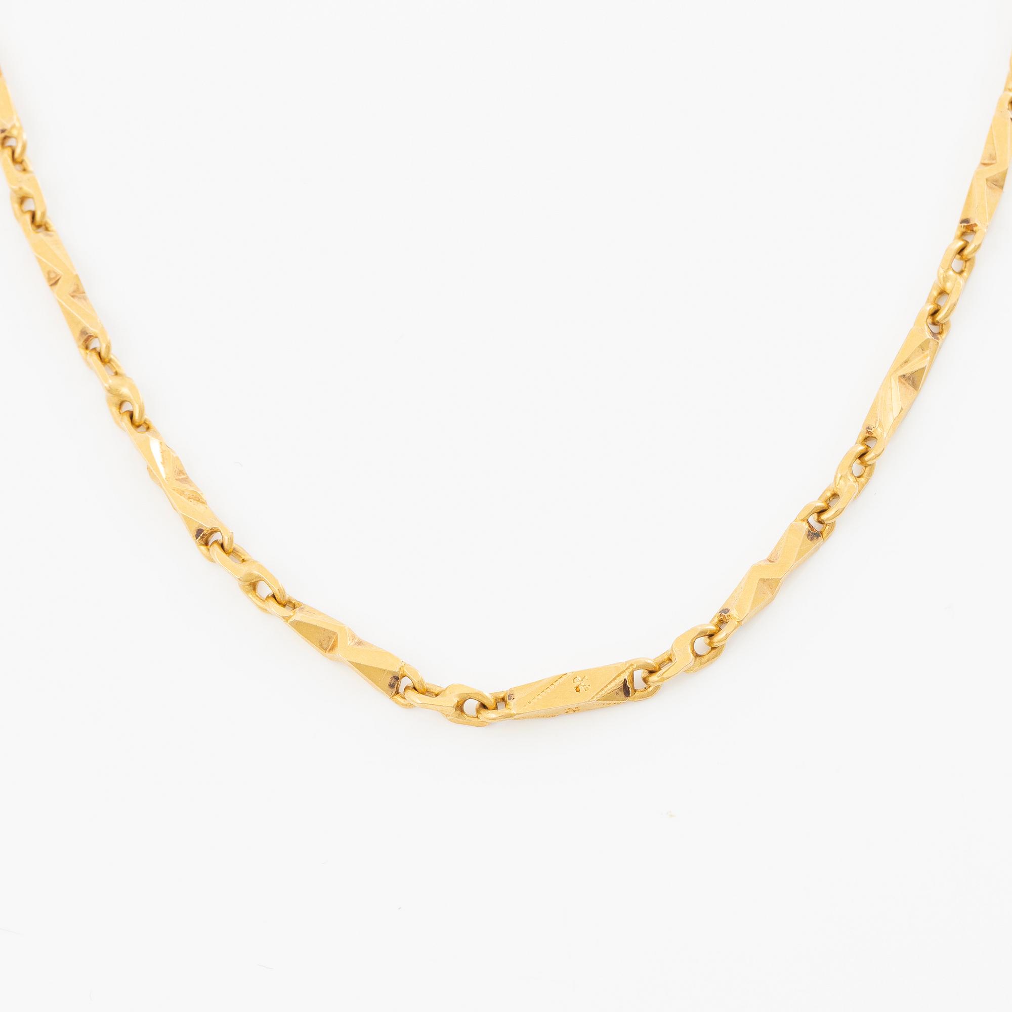 Collier, 18K guld.