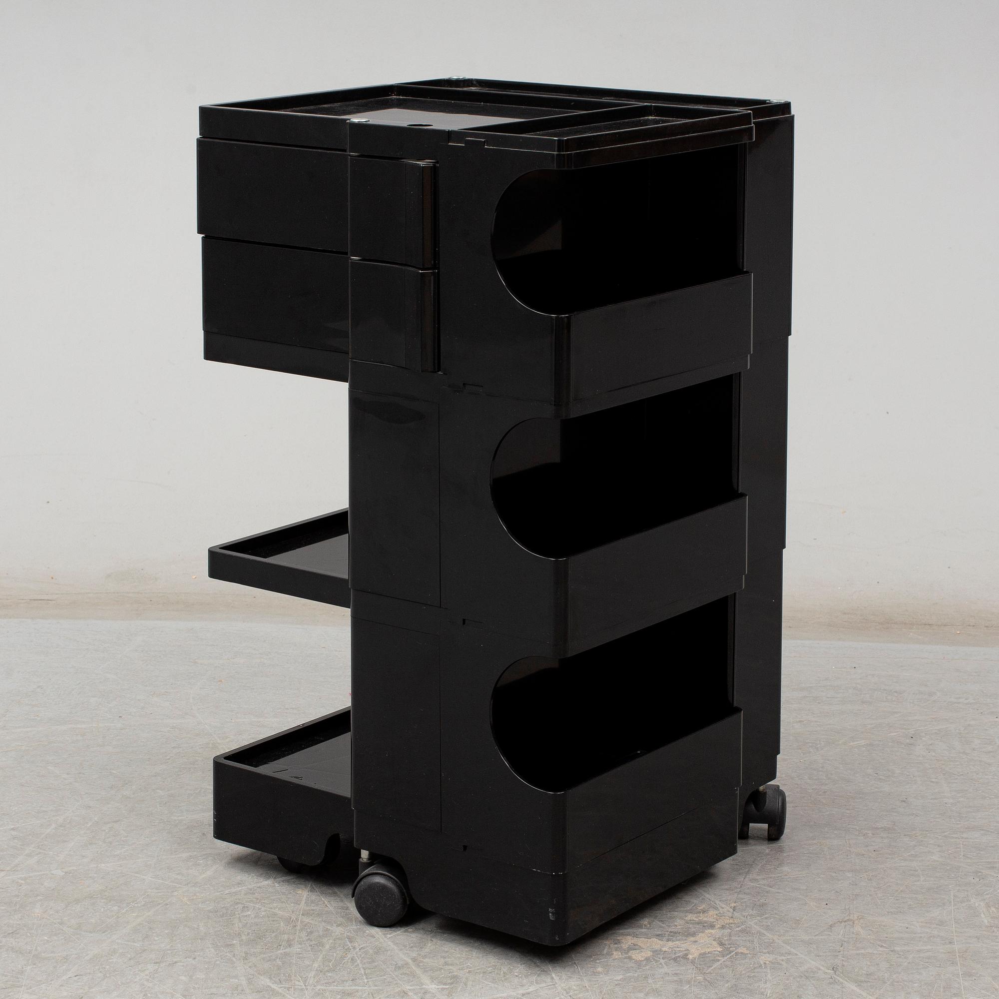 Boby Portable Storage System by Joe Colombo. Bieffeplast, Padova, Italy, designed 1968.