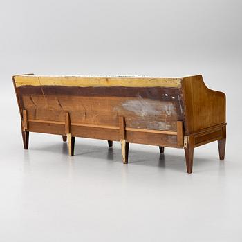 Bowl-shaped sofa, 20th century.