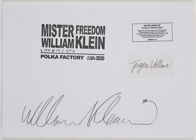 William Klein, ”Mister Freedom koffert - full set edition”, 2020.