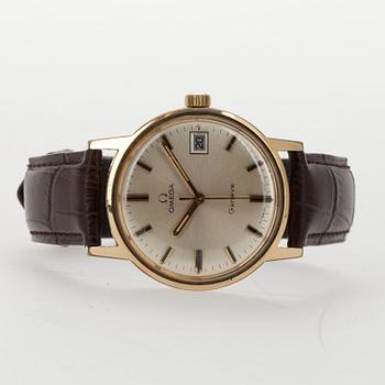 ARMBANDSUR, herr, Omega 1950-60-tal, delvis förgylld.