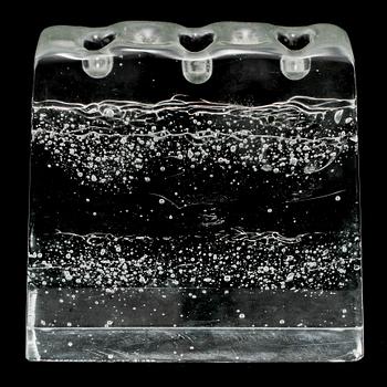 LJUSSTAKE, Timo Sarpaneva, Iittala, 1980, signerad.