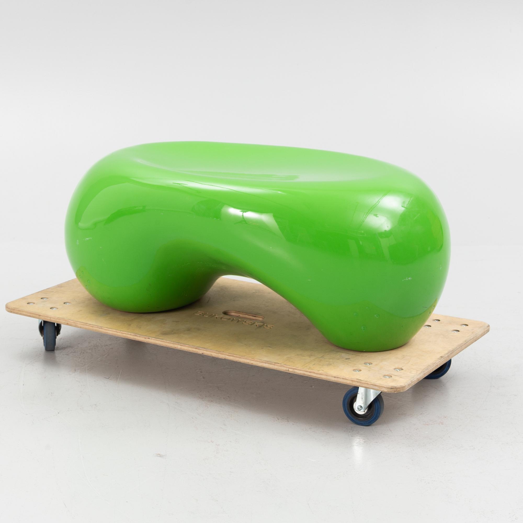 Marie Leblon, a bench/coffee table, "B. A-BA", Leblon-Delienne, France, 2003.
