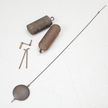 Longcase clock, circa 1800, signed Coleman & Co, Falkirk.