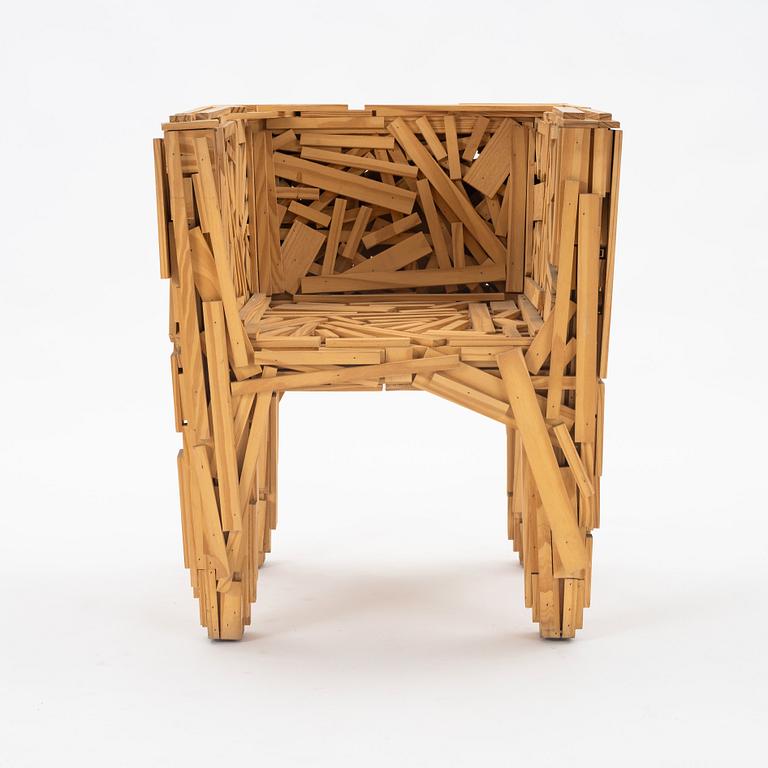 Fernando & Humberto Campana, a signed and dated 'Favela chair', Edra, Italy, 2003.