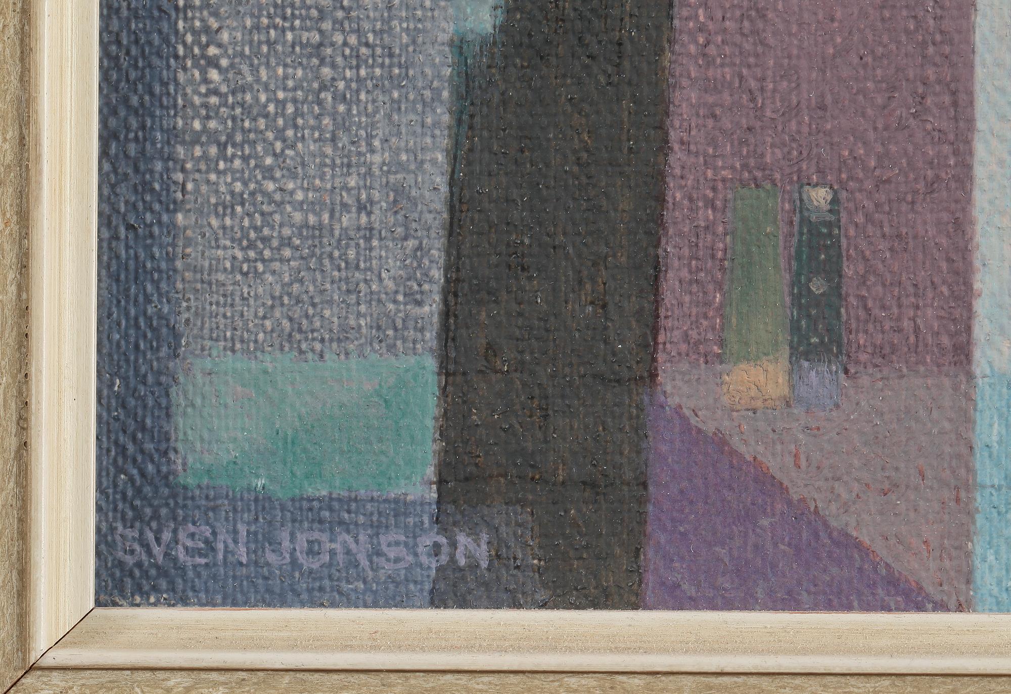 SVEN JONSON, olja på duk, sign.