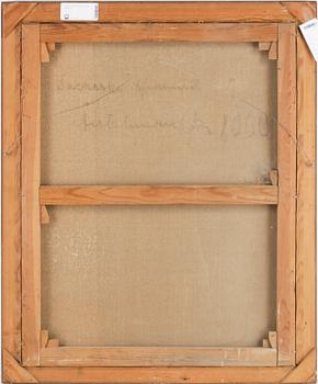 ARON GERLE, olja på duk. sign.