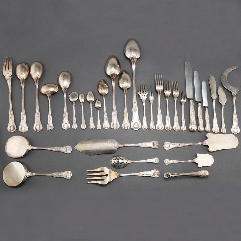 211 psc silver cutlery, Spain, 20th century.