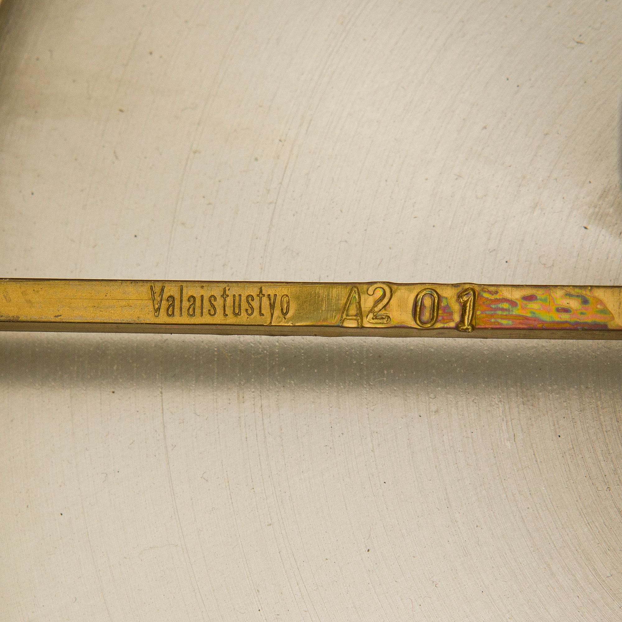 Alvar Aalto, ceiling lamp model A201, Lighting work.