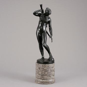 REINHOLD FELDERHOFF, skulptur, brons, signerad.