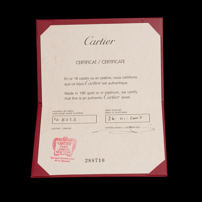 ARMRING, Cartier LOVE, 18K guld.
