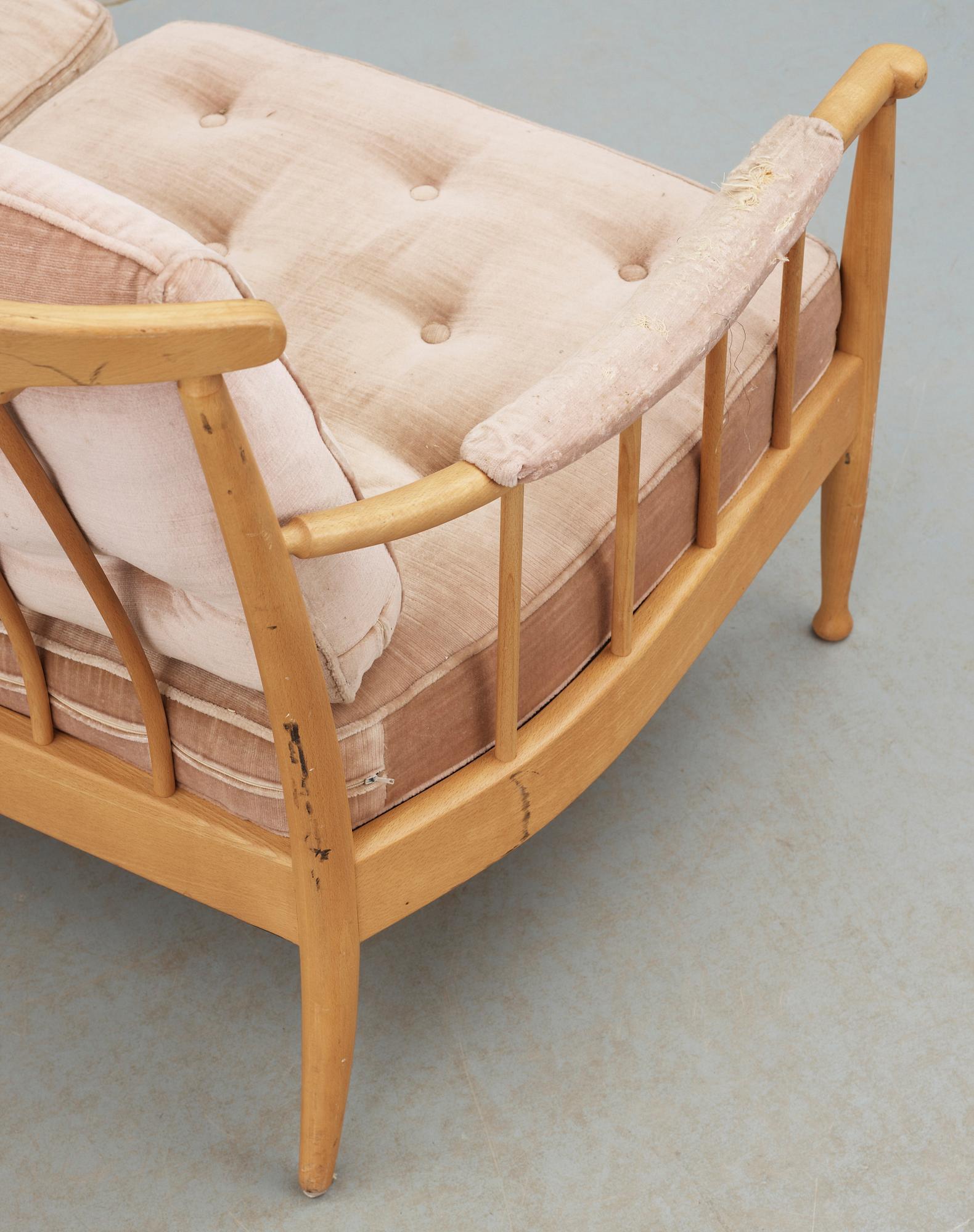 SOFFA "Skrindan" Kerstin Hörlin-Holmquist, OPE möbler 1900-talets andra hälft.