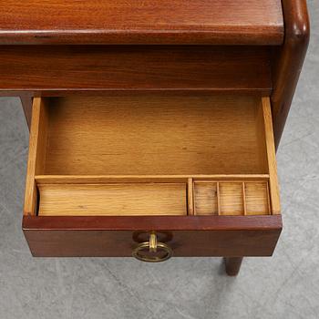 A mahogany desk, mid 20th Century.