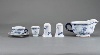 SERVISDELAR, 60 st, porslin, "Ostindia", Rörstrand, 1900-talets andra hälft.