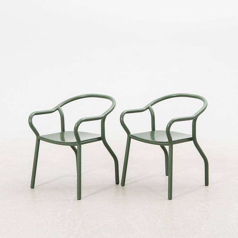 Jonas Wagell, chairs, 6 pcs, "Montmartre", Mitab, 1970s/80s.