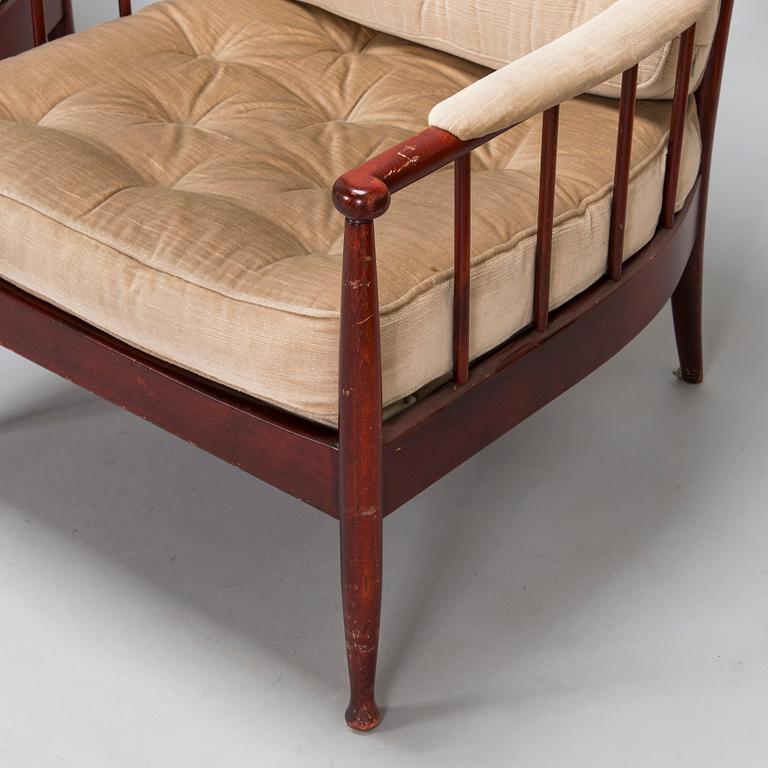 Kerstin Hörlin-Holmquist, a pair of 'Skrindan' armchairs, second half of the 20th century.