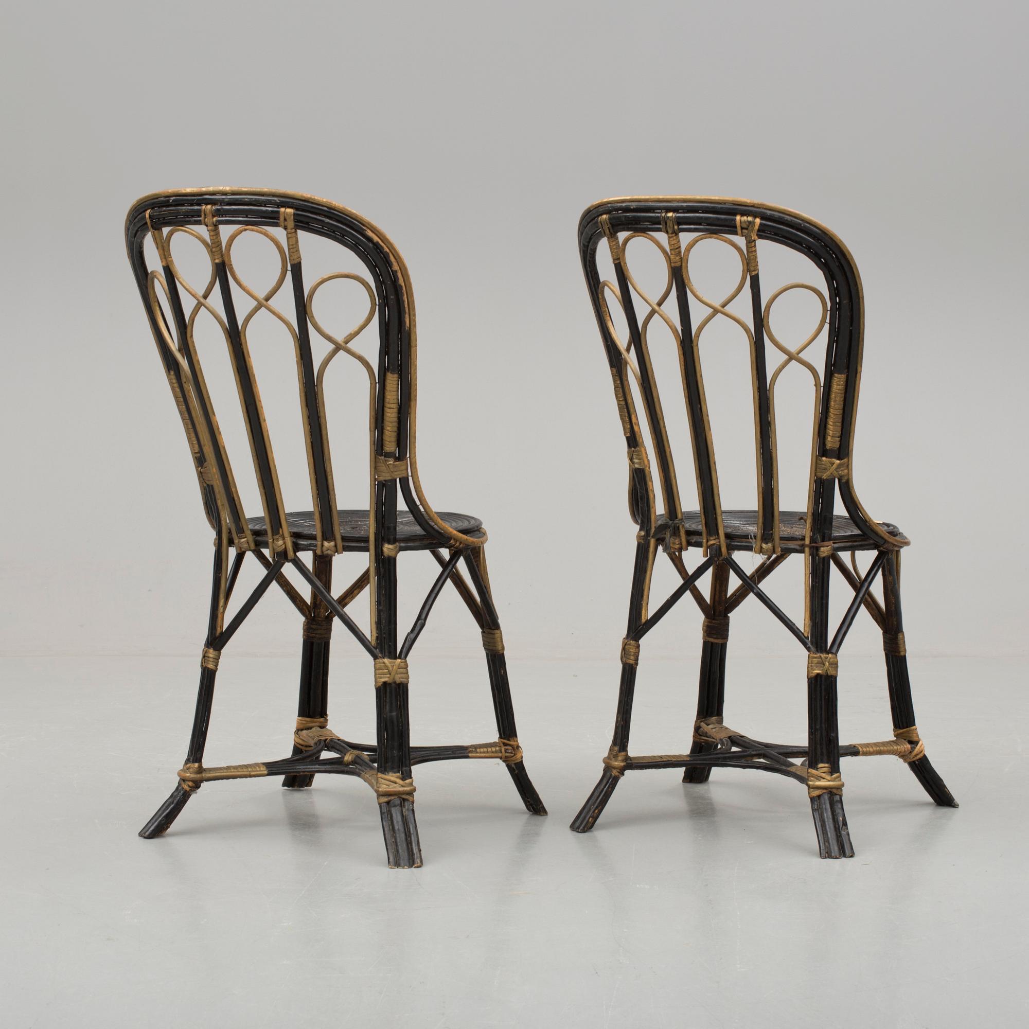 STOLAR, ett par, 1800-talets slut.