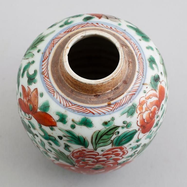 VAS, porslin, Kina, sannolikt 1600-tal.