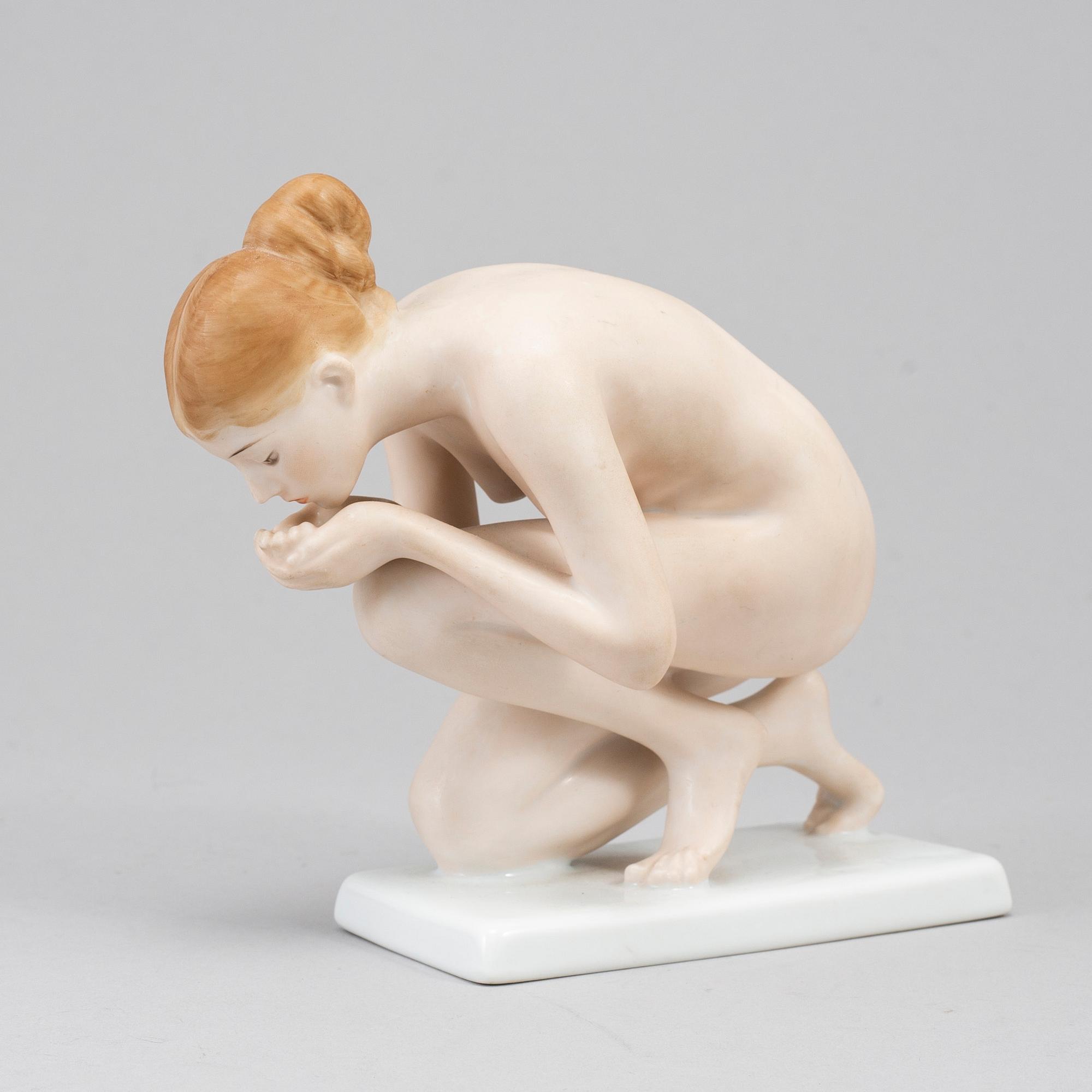 ERNST WENCK, a porcelain figurine, from Rosenthal, third quarter of the 20th century.