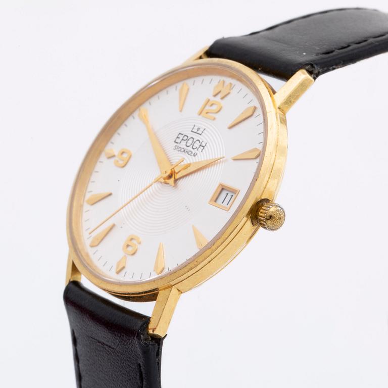 EPOCH, wristwatch, 33.5 mm.