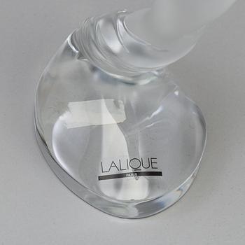 A glass figurine from Lalique, France, late 20th century.