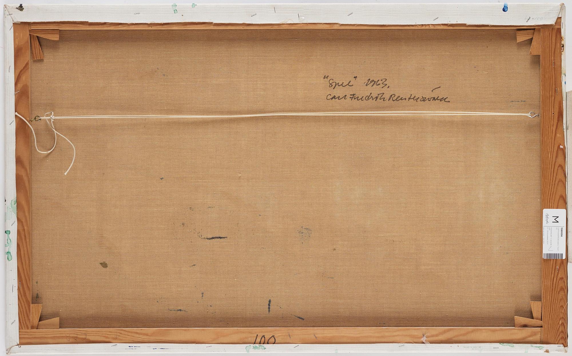 Carl Fredrik Reuterswärd, "Spel".