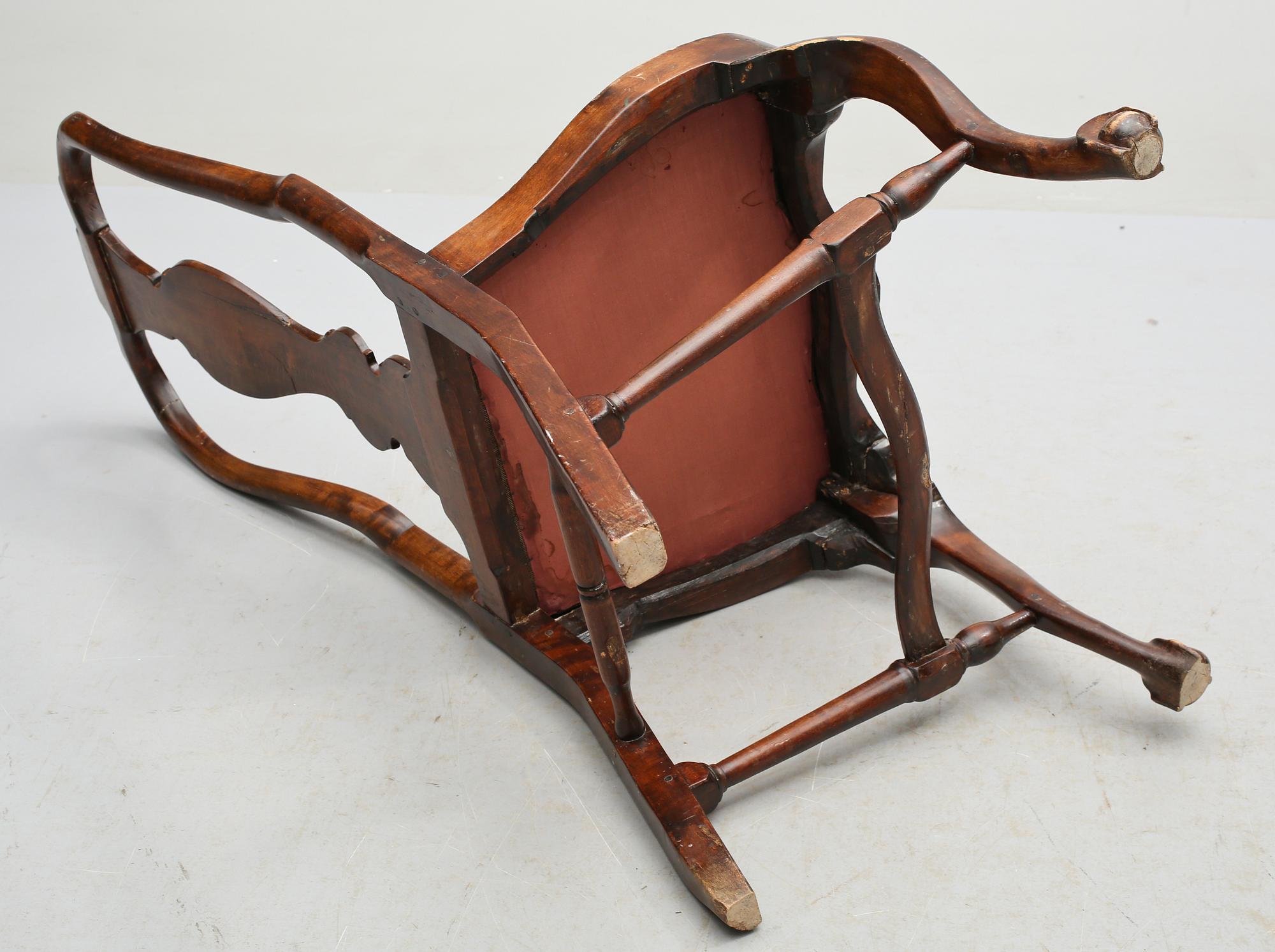 STOL, senbarock, 1700-tal.