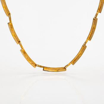 Björn Weckström, Halsband "Tundra", 18K guld. Lapponia.