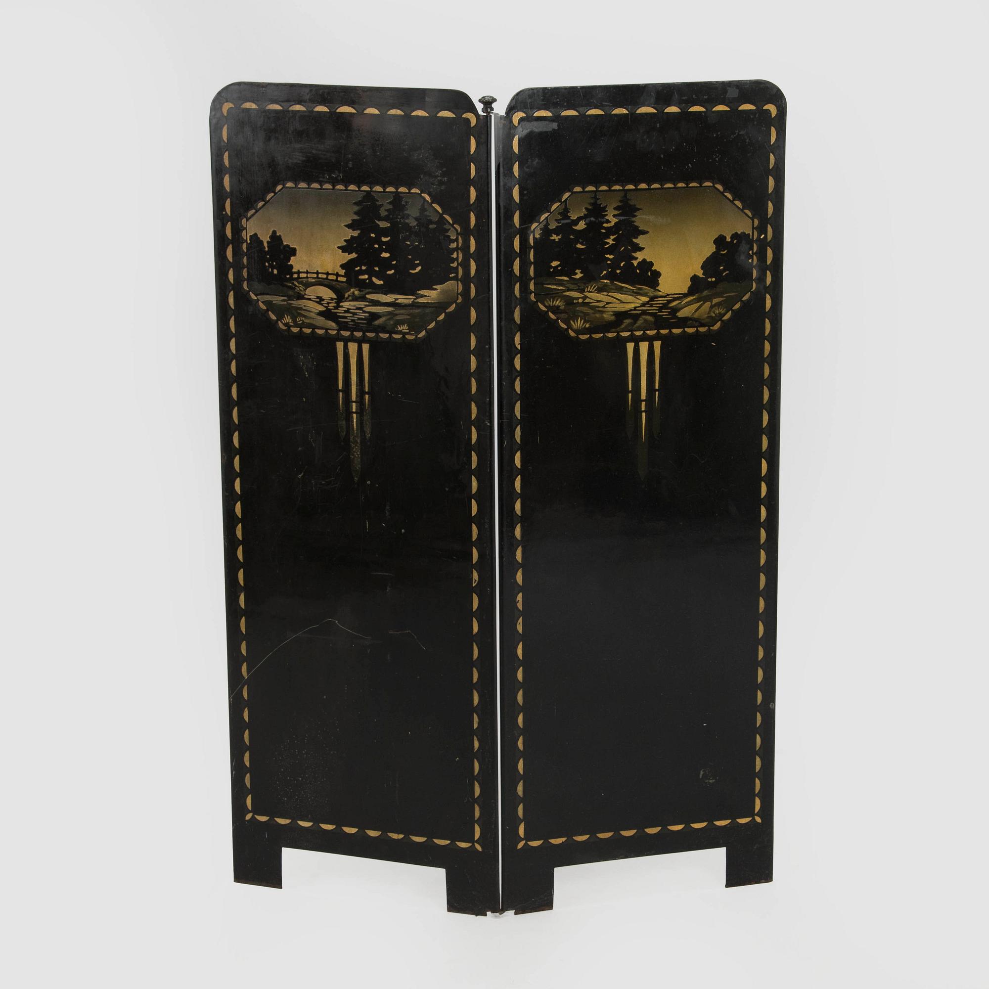 Vikskärm, tidigt 1900-tal.