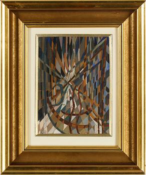 LENNART RODHE, gouache, monogramsignerad.