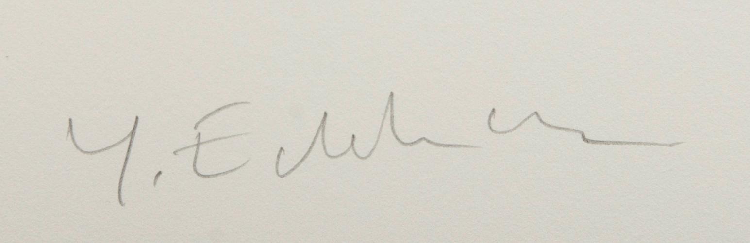 Yrjö Edelmann, färglitografi, signerad och numrerad EA XIII/XXV.