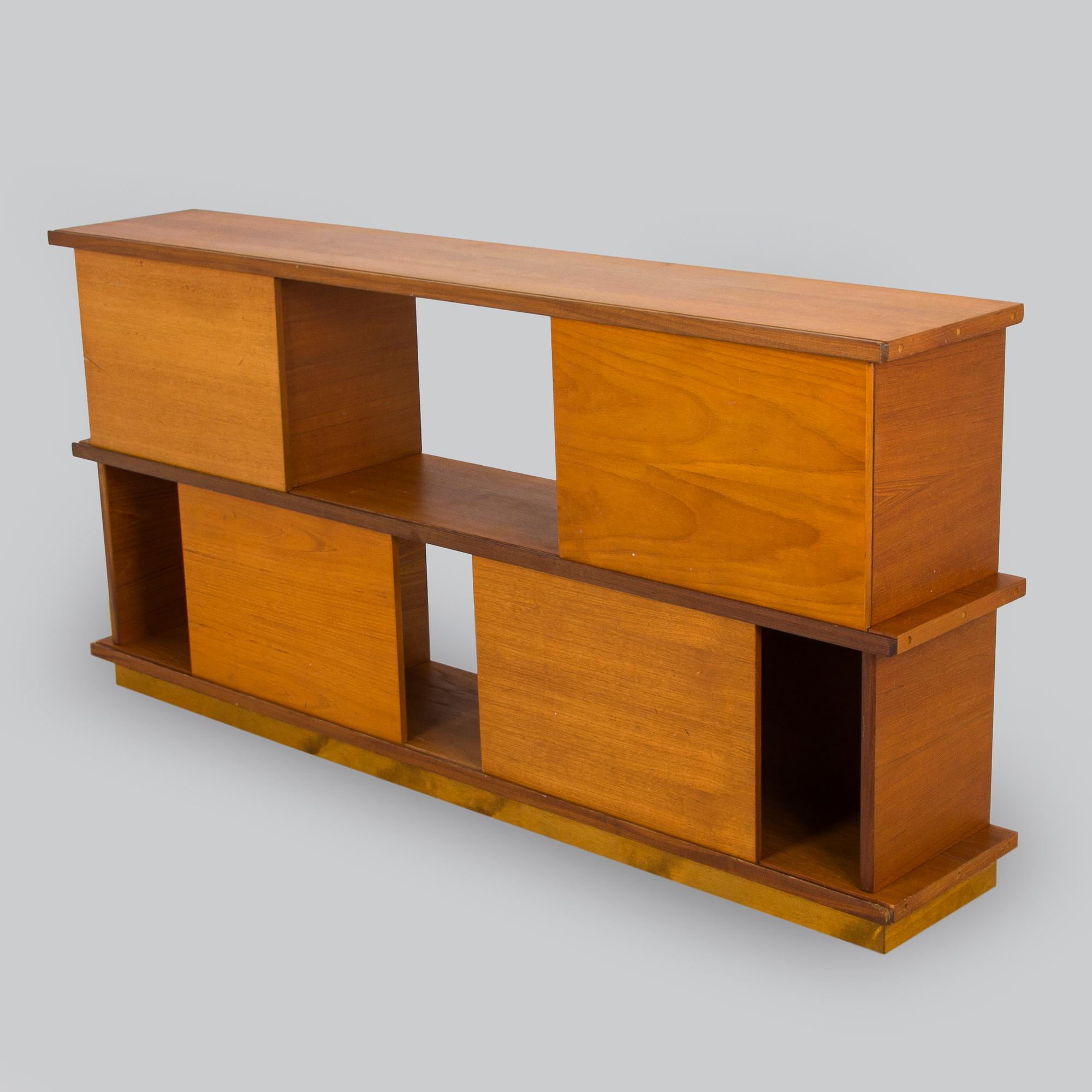 Ilmari Tapiovaara, bokhylla, "Pala", för Asko 1900-talets mitt.