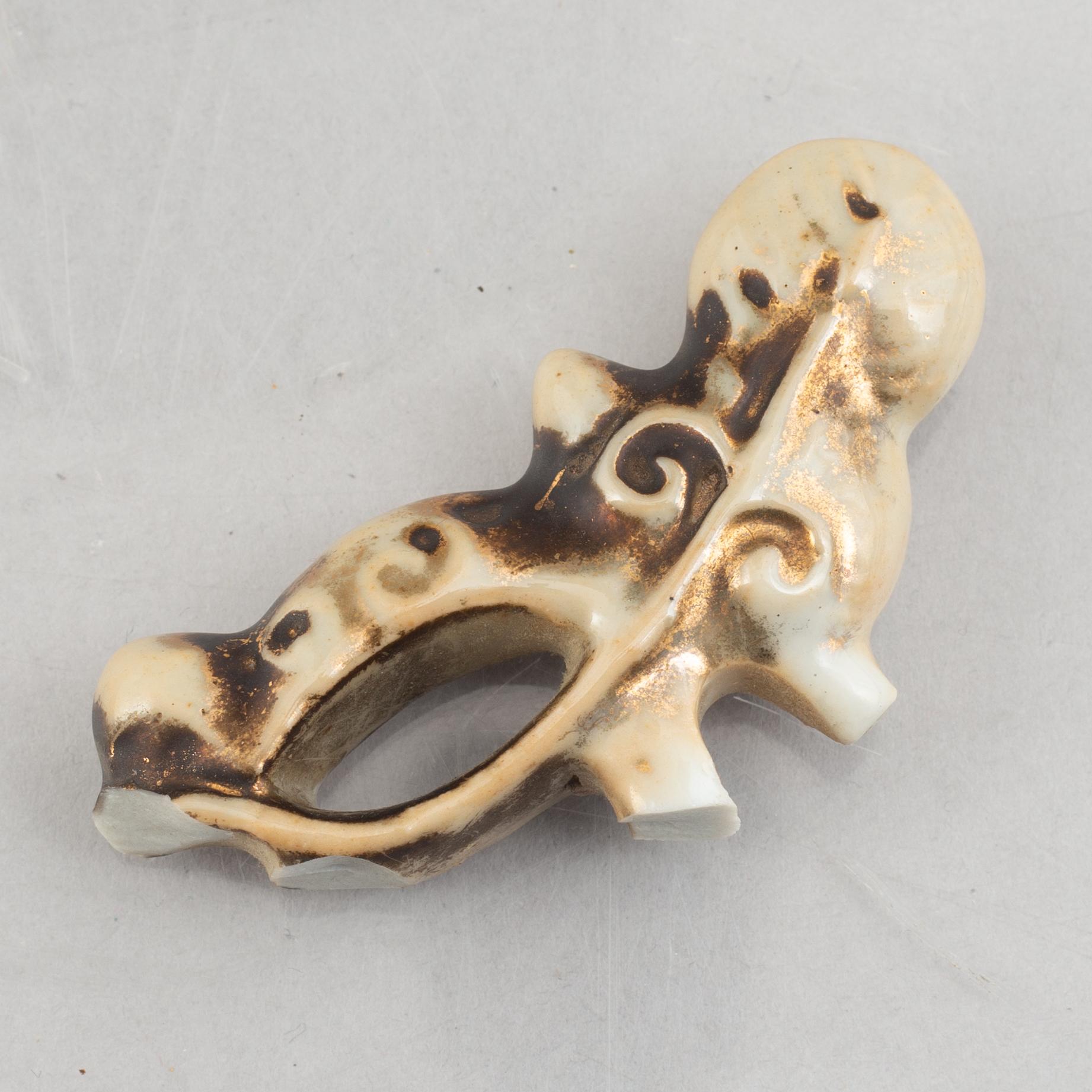 A porcelain floor vase, China, 20th century.