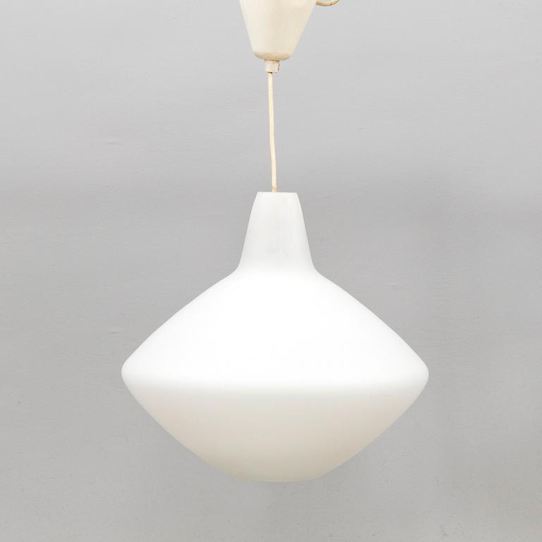 Lisa Johansson-Pape, ceiling lamp, "Stora löken" by Iittala for Stockmann-Orno, Finland, 1950s.