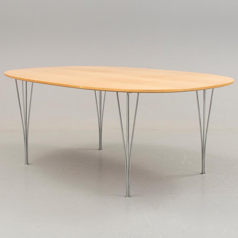 BRUNO MATHSSON och PIET HEIN, bord, "Superellips", Fritz Hansen, Danmark.