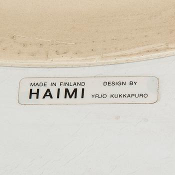 Yrjö Kukkapuro, pöytä "Saturnus" ja tuoleja, 4 kpl, "Junior", Haimi, 1960-luku.